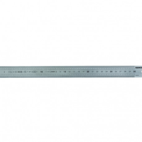 Stainless steel rule 600x30mm
