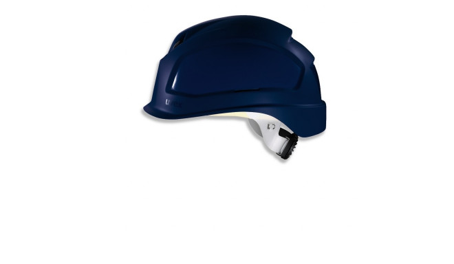 Safety helmet UVEX B-S-WR, Blue, variable front/back ventilation, 55-61 cm