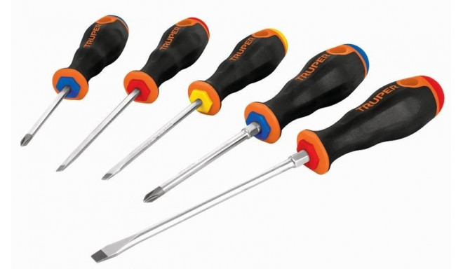 Kruvikeeraja komplekt, ergonoomiline käepide, 5tk Truper®