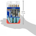 Stud extractor set 10pcs, M3-M18 + drills