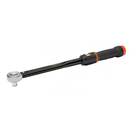 Mehaaniline klik-tüüpi momentvõti Bahco 40-200Nm ±3% (CW & CCW) 1/2" 470mm, aknaga skaala