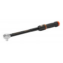 Mechanical click-style torque wrench 40-200Nm ±3% (CW & CCW) 1/2" 470mm, window scale Mechanical click-style torque wrench 40-200Nm ±3% (CW & CCW) 1/2" 470mm, window scale