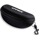 Zipperpounch spectacle case Uvex, hard, belt loop, snap hook