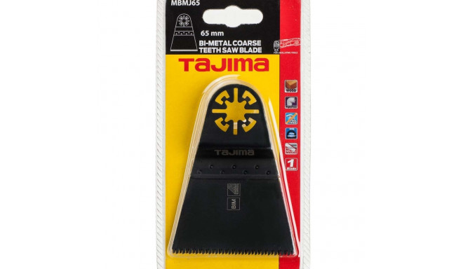 Multitool bimetal saw blade, coarse flush cut 65mm. For wood