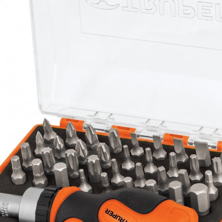 Mini narrega kruvikeeraja kmpl. 37 osa Truper®