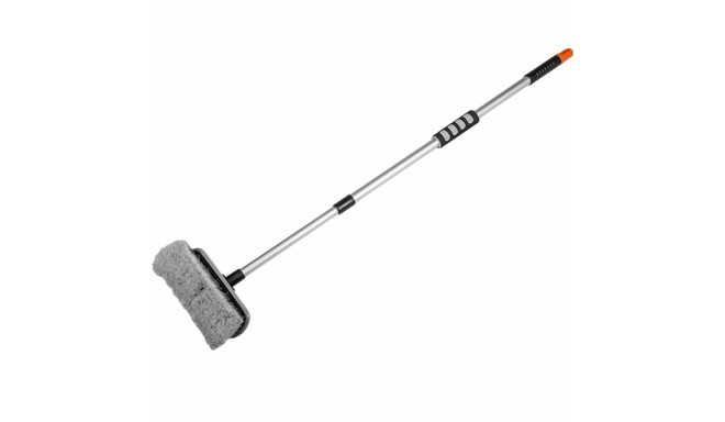 Telescopic washing brush 8", length 80-130cm