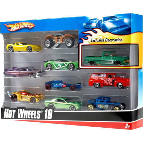 HOT WHEELS ten-car model set (54886)