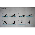 Yoga Mat AVENTO 42MB 173x61x0,4cm Black