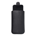 Kaitseümbris Slim Kora 2 Samsung Galaxy S10/Note 10/J3 2017/Sony Xperia Z3/Z4/Z5 Huawei P30/P9/P9 Lite, must