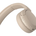 Sony wireless headset WH-CH520, beige