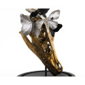 Decorative Figure DKD Home Decor Black Golden Butterflies 17 x 17 x 26 cm