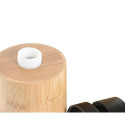 Soap Dispenser DKD Home Decor Black Natural Bamboo polypropylene