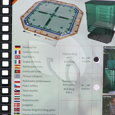 Soil fence for composter Thermo-King 400/600/900L