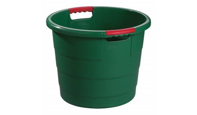 Multi-purpose round container TONI, green 45L