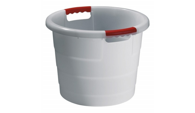 Multi-purpose round container TONI, white 70L