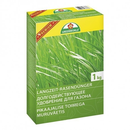Slow Release Lawn Fertilizer, 1 kg