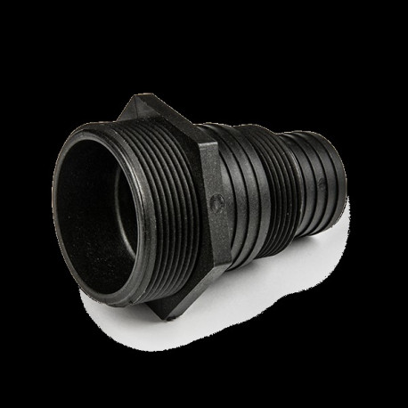 Universal fitting 2", hose 38mm, 51mm