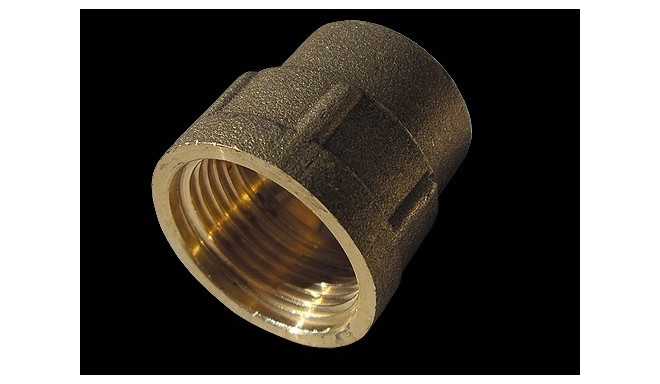 Reducing connector ¾" / ½" female BRASS