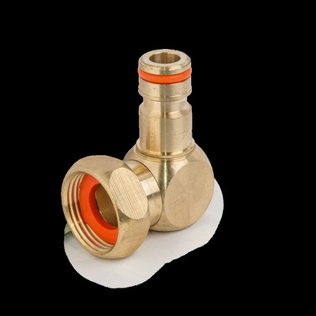Rotating adaptor - female thread 3/4" - BRASS
