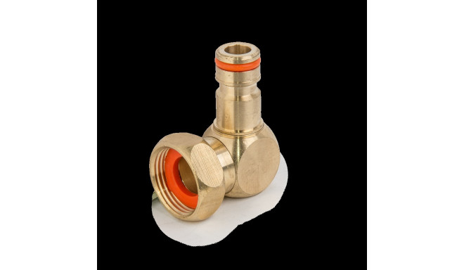 Rotating adaptor - female thread 3/4" - BRASS