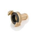 GEKA Hose quick connector 1/2"-13mm BRASS