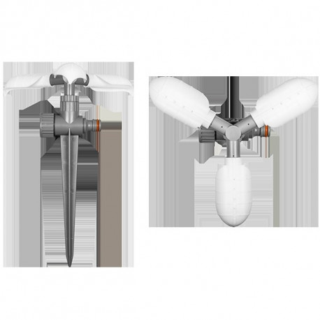 Pöörlev 3-haruline vihmuti