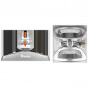 WHITE LINE 4 - mustriga ajamiga sprinkler metallalusel WHITE LINE 4 - mustriga ajamiga sprinkler metallalusel