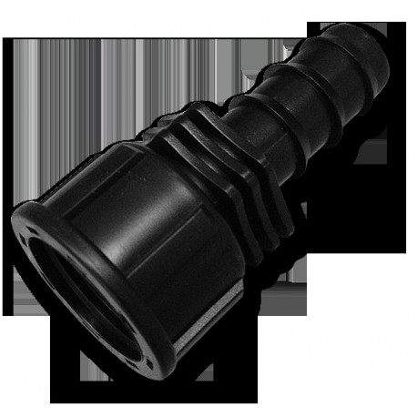Connector 3/4" female thread, 16mm hose barb