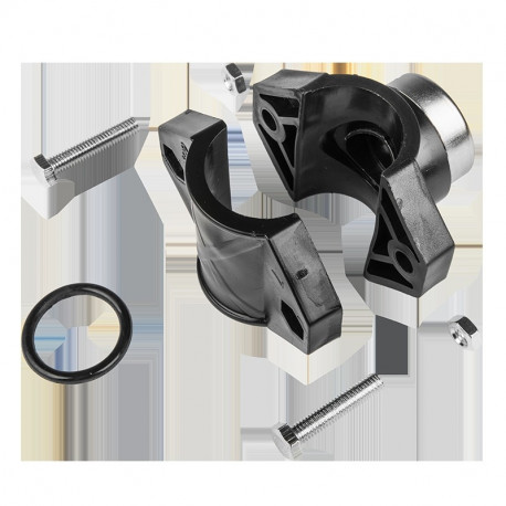 PN10 Clamp Sadul 32mm / 3/4" emane PE torude metallist