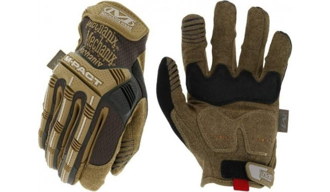 Перчатки Mechanix M-Pact® 07 коричневые, размер M