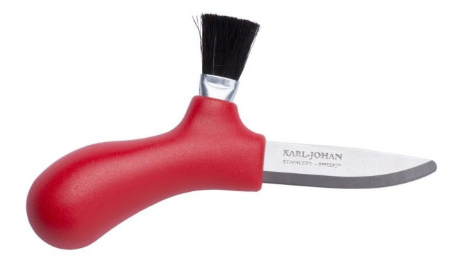 Mushroom knife Karl-Johan with brush