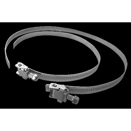 Stainless zip hose clamp W1, 60-215mm
