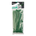 Cable ties 2,5 x 150mm GREEN, 100pcs