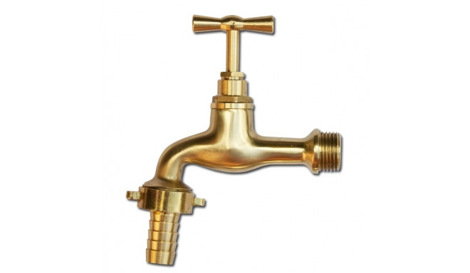 Faucet 1/2", 3/4" male outlet, adapter for 1/2" hose