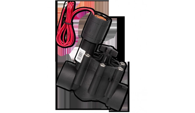 Electronic valve with flow control, 2 x female - 1 pcs