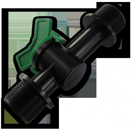 Valve, 2 x 3/4" male thread