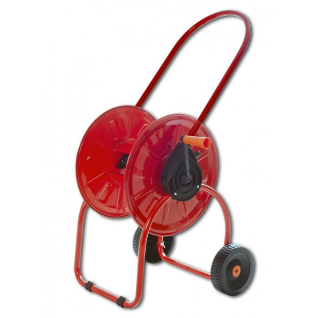 Hose reel red 1/2" 50m