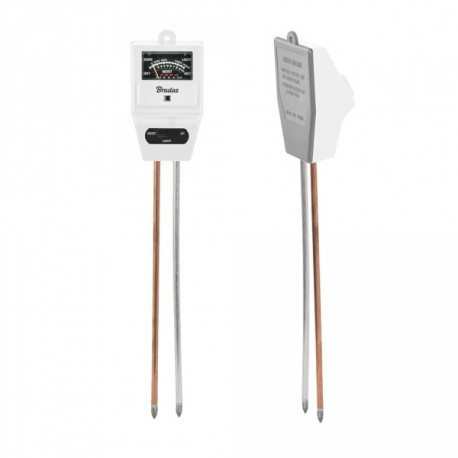 WHITE LINE 3 function garden meter - SQUARE