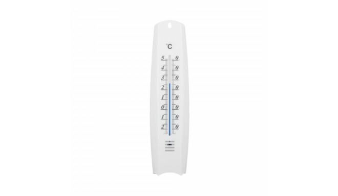 WHITE LINE external thermometer - plastic WHITE