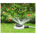 WHITE LINE 8-pattern turret sprinkler on base