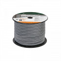 Bungee elastic band 0.8cm x 50m, gray,