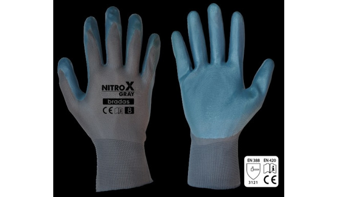 Kindad NITROX GRAY nitriil 8