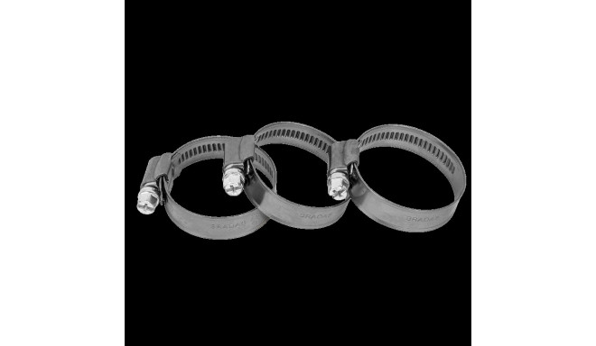 Stainless zebra hose clamp BRADAS