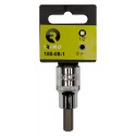 HEX bit socket 19x60mm 1/2" Irimo blister