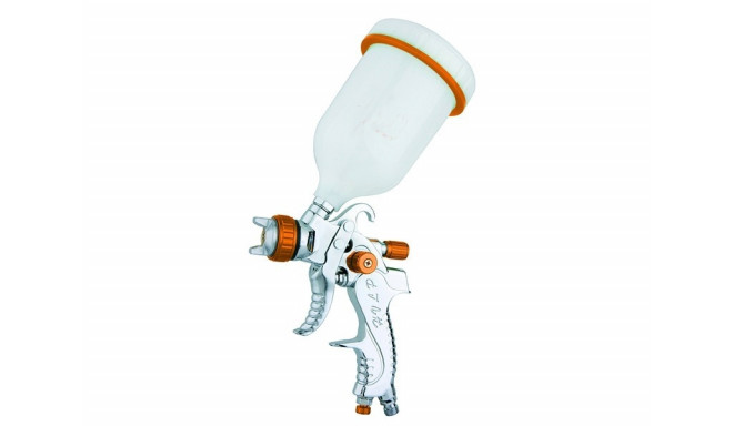 Pneumatic HVLP paint spray gun with 1.0/1.2/1.4/1.7/2.0mm nozzles