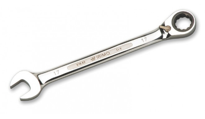 Ratcheting combination wrench 17mm Irimo blister