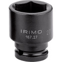 Hexagon impact socket 8mm 1/2" Irimo blister