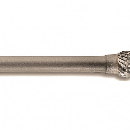 Pöördviil kõvasulamist, sfääriline, Ø 6 mm. Kinnitus 6 mm. T Line. Plastik kassetis