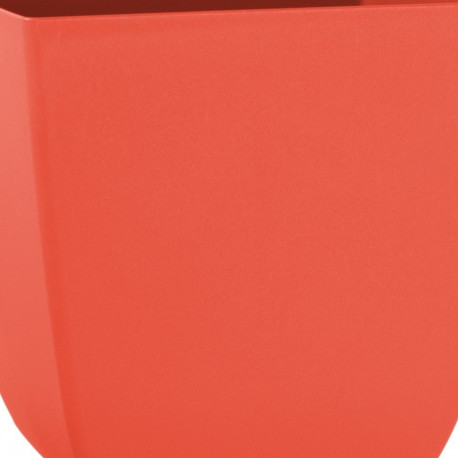 Plant Pot SANTIAGO 13cm x 13cm x h12cm, coral