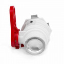 IBC ball valve GW S60x6 (metal flange) with an outlet, male thread S60x6